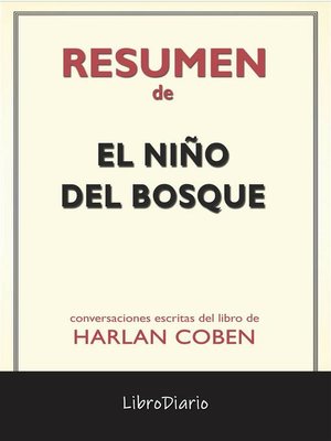 cover image of El Niño Del Bosque de Harlan Coben--Conversaciones Escritas